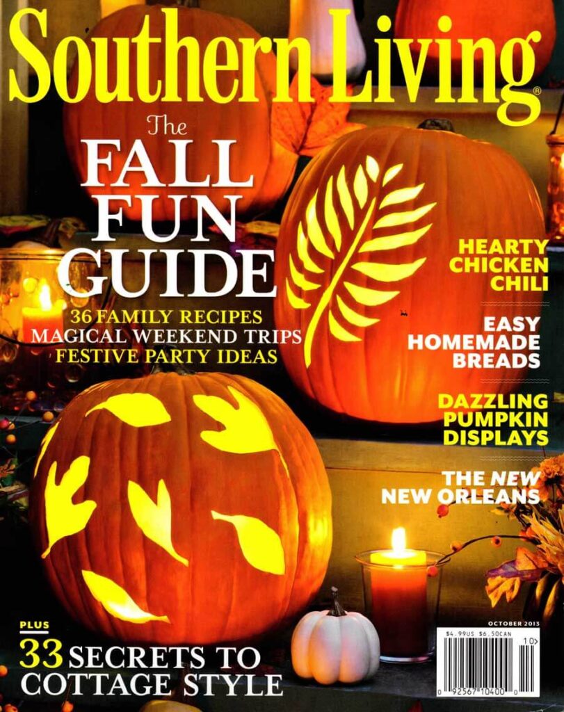 Southern Living magazine cover