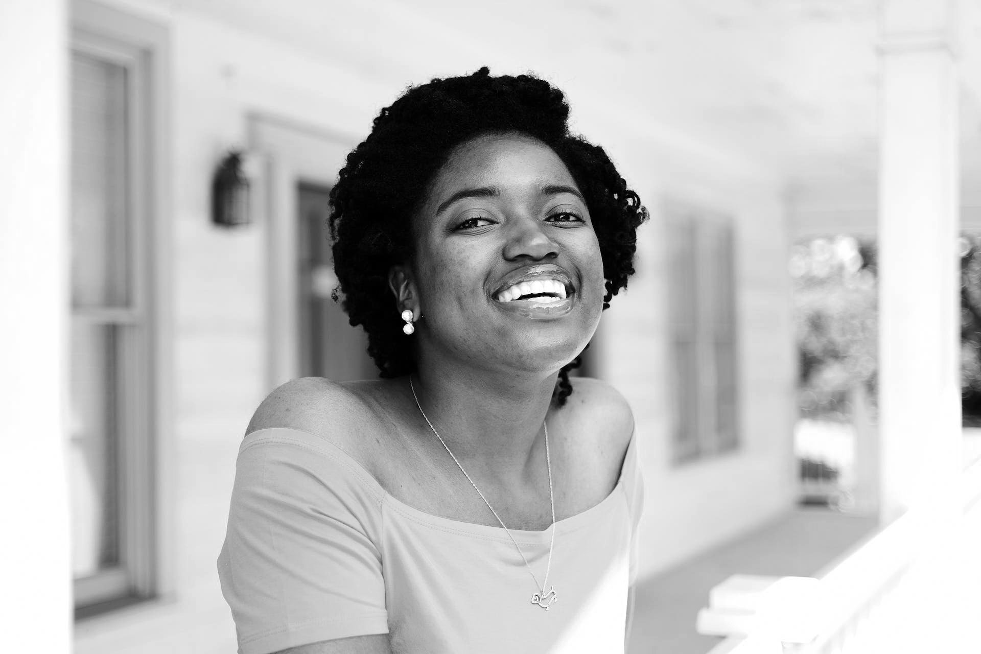 smiling woman