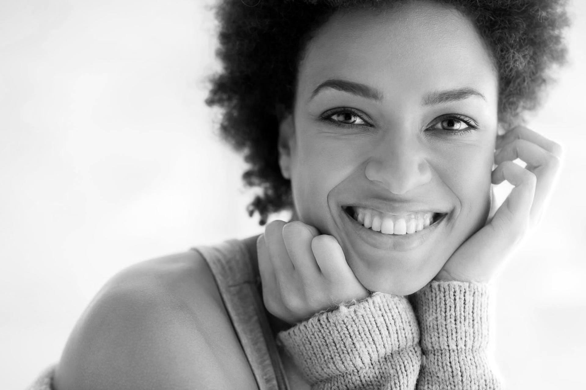 smiling woman