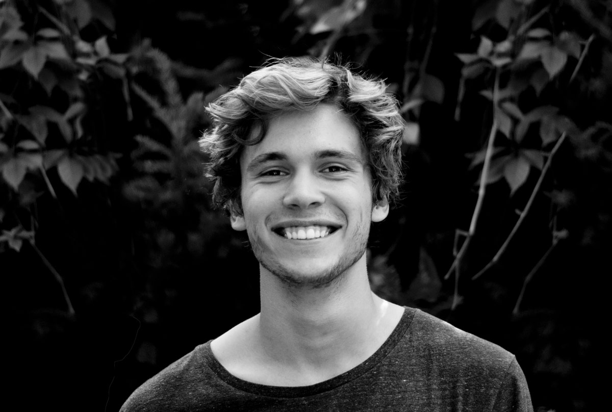 smiling man