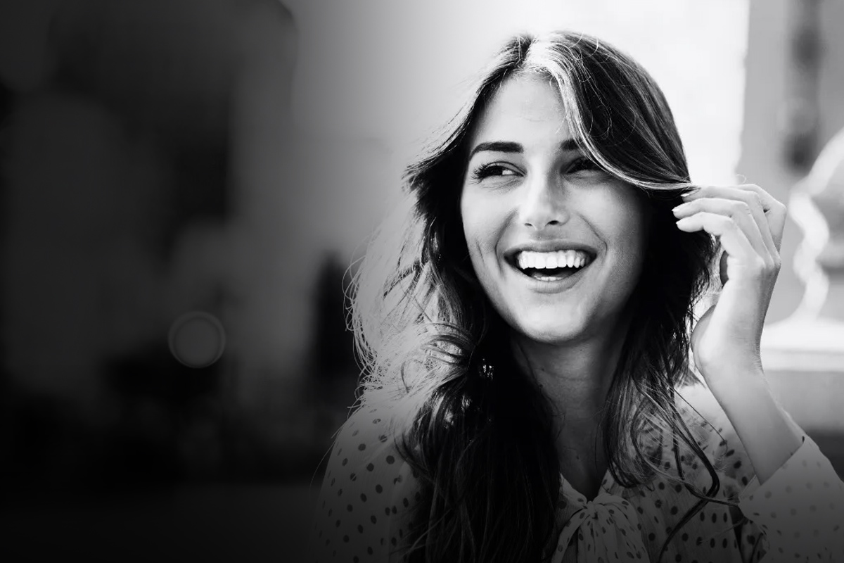 smiling woman
