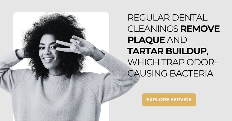 Managing bad breath with hygiene is easy.